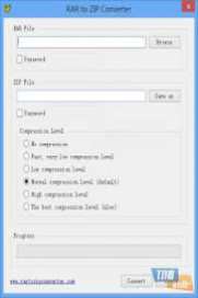 RAR to ZIP Converter