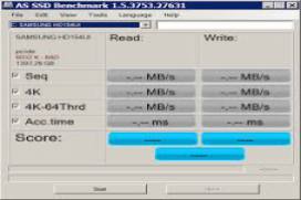 AS SSD Benchmark